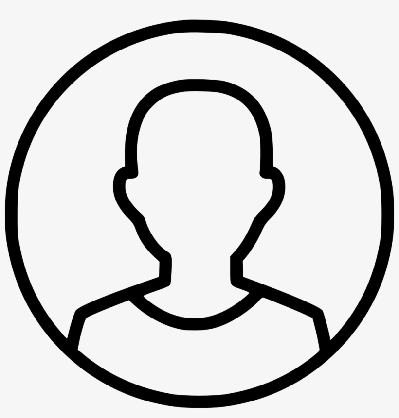 Png File - User Icon Circle Svg, transparent png download