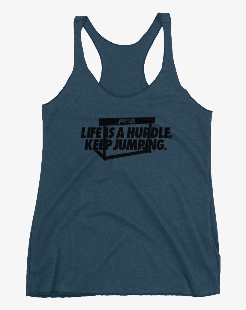 Life Is A Hurdle Women's Tank Top - Onebluedotgoods Leider Kann Ich Nicht, Ich Habe Pläne, transparent png download