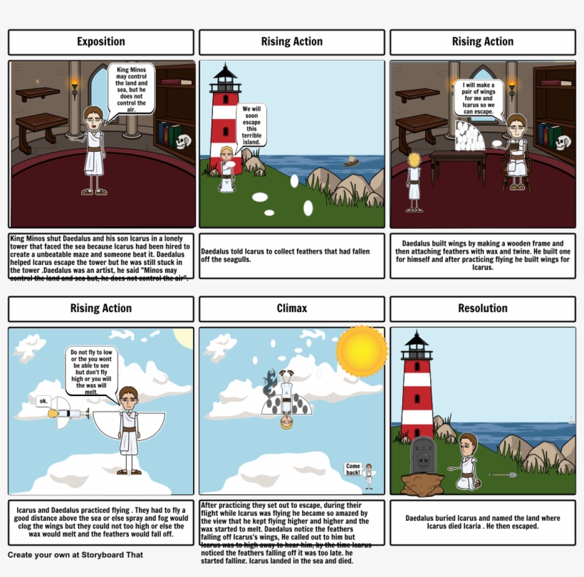Daedalus Flight - Cartoon, transparent png download