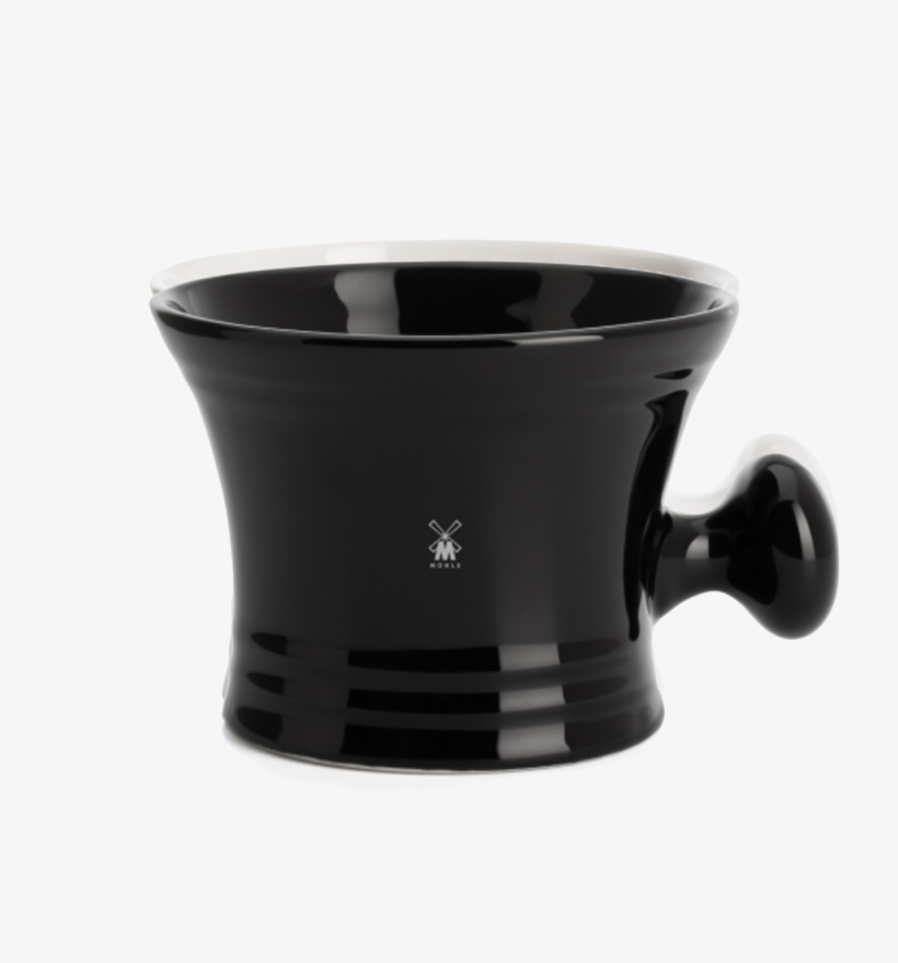 Muhle Black Porcelain Shaving Mug, transparent png download