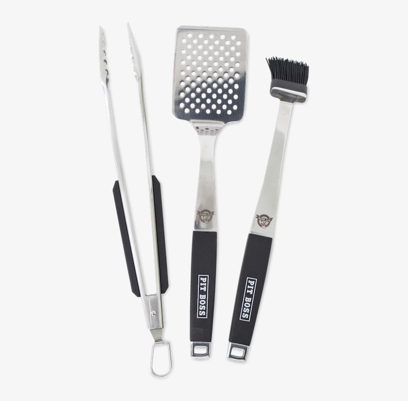 Pit Boss Soft Touch 3 Piece Tool Set - Tool, transparent png download