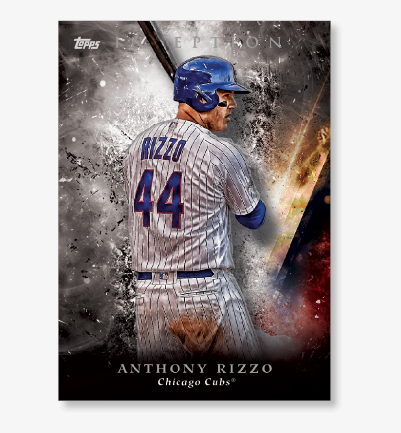 2018 Topps Inception Baseball Anthony Rizzo - Baseball, transparent png download