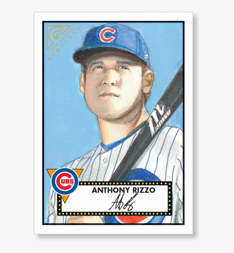2018 Topps Gallery Anthony Rizzo - Anthony Rizzo, transparent png download