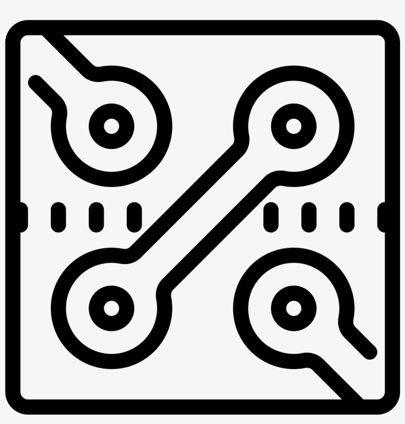 This Is A Photo Of A Square With Two Openings - Icon, transparent png download