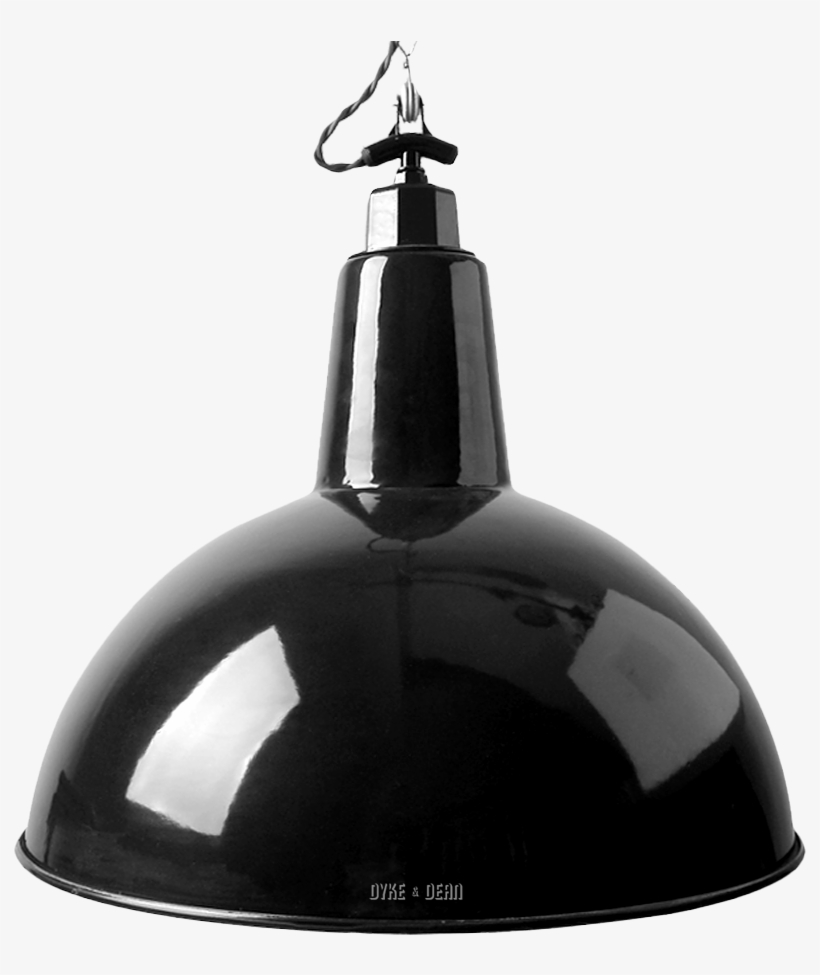 Negro Domo Xl Esmalte Sombra - Vitreous Enamel, transparent png download