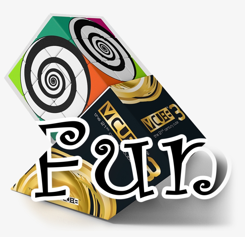 V Cube Funky Spirals, transparent png download