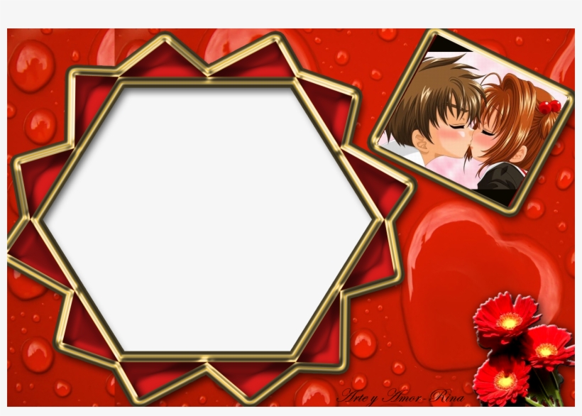 Otro Marco Para El Día De Los Enamorados - Sakura Card Captor Y Li, transparent png download