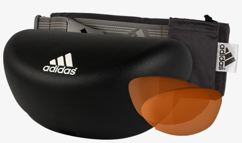Adidas A136 6054 Elevation Aluminium Black Sunglasses - Adidas Performance Sprung Gray Fabric And Black Polycarbonate, transparent png download