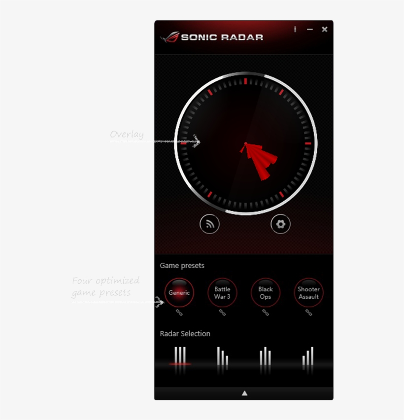 Configuration Of Sonic Radar - Gauge, transparent png download