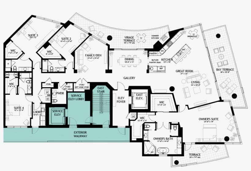 Cool Italian Contemporary Bedroom Furniture Exterior - Elevator In Parking Plan, transparent png download