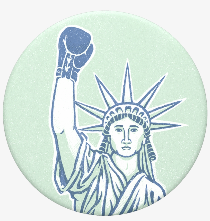 Boss Lady Liberty - Popsockets Popgrip None, transparent png download