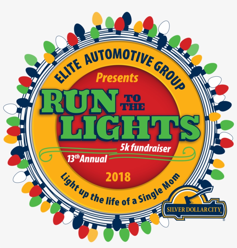 13th Annual Run To The Lights 5k Run/walk - Contact Run, transparent png download