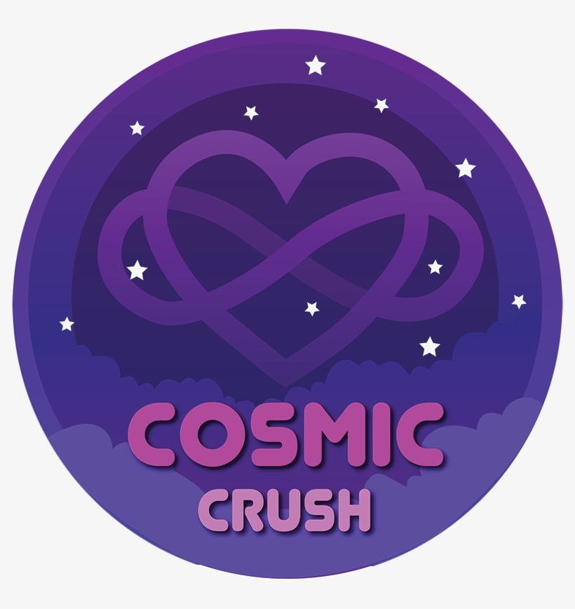 Cosmic Crush - No Figure - Clear Square - - Circle, transparent png download