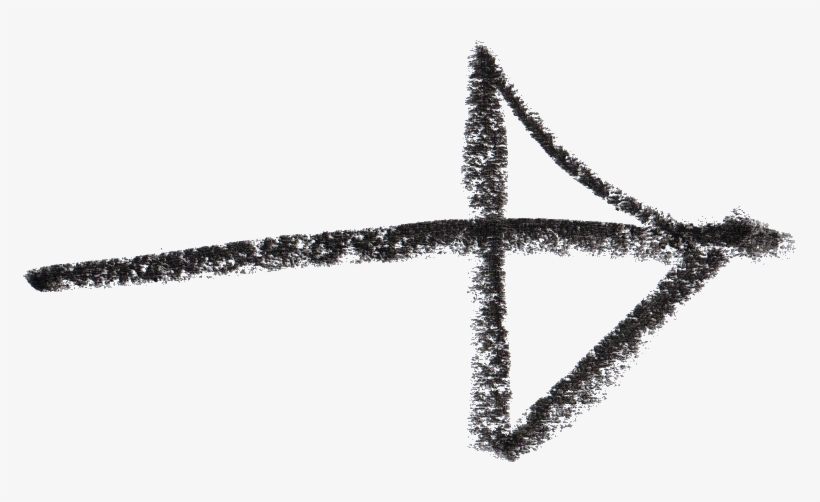 Free Download - Crayon Arrow, transparent png download