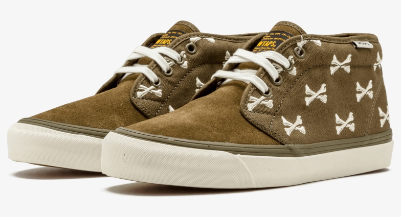 Vans Og Chukka Boot Lx Shoes - Vans Mens Wtaps X Og Chukka Boot Lx 'bones' Sneakers, transparent png download