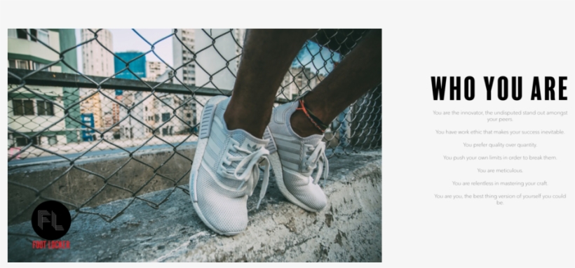 Spreads Brandbook Footlocker3 - Shoe, transparent png download