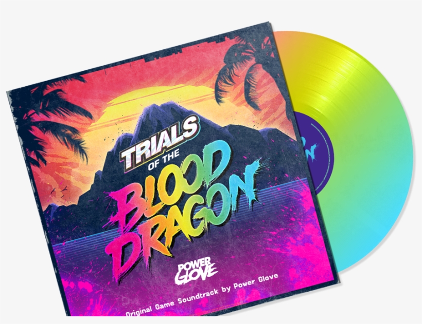 Killer Soundtrack And Awesome Art - Power Glove: Trials Of The Blood Dragon/ost Cd, transparent png download