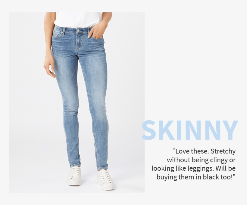 A Go-to For Women As Busy As They Are Stylish, Skinny - Skinny Jeans Soft Vintage, transparent png download