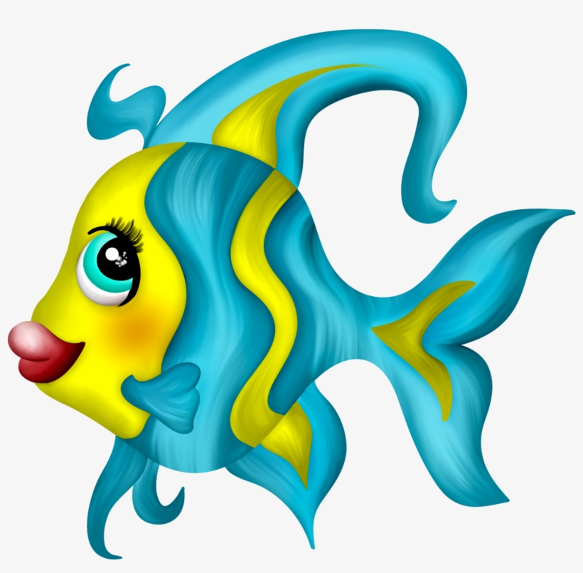Pescaditos De La Sirenita Pescaditos De La Sirenita - Clipart Little Mermaid Fish, transparent png download