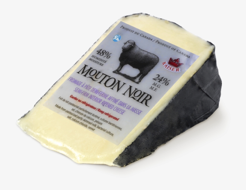 Ovejas Negro Mouton Noir Noyan Refinado En Los Medios - Fromage Mouton Noir, transparent png download