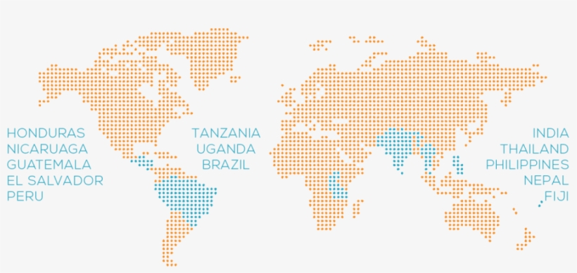 Where We've Helped Over The Years - World Map Vector, transparent png download
