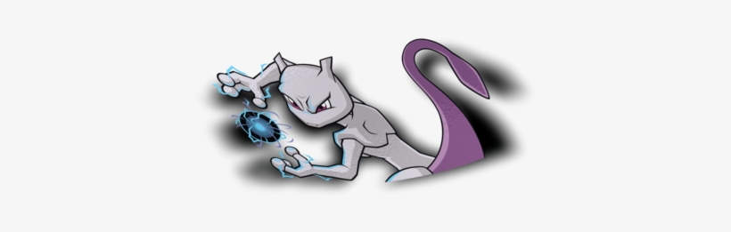 Mewtwo Peeker Sticker - Sticker, transparent png download