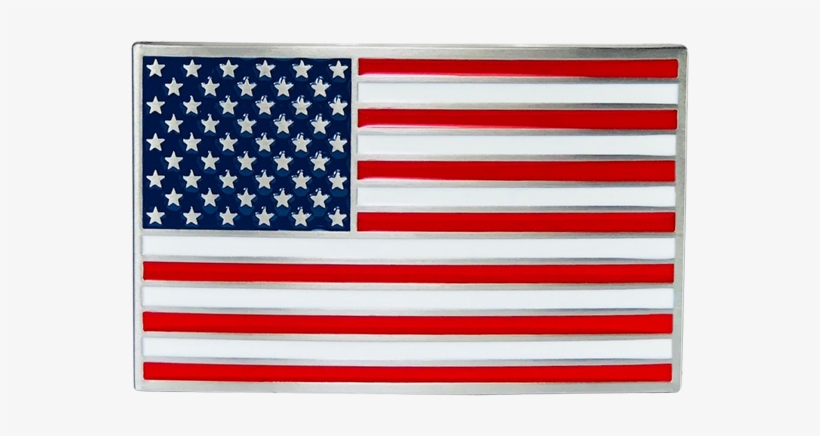 Usa Flag Buckle - Flag Of The United States, transparent png download