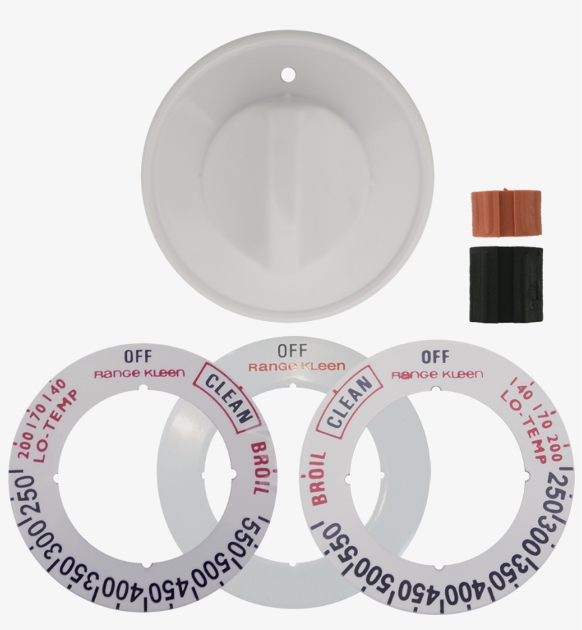 8231 Universal 1-pack White Replacement Knob Kit Gas - Circle, transparent png download