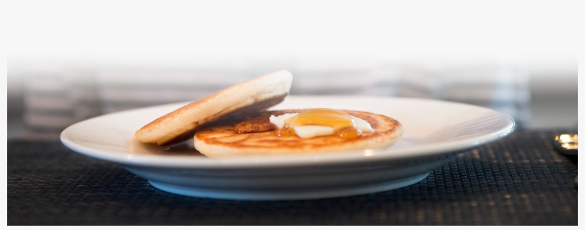 Serve And Enjoy Guilt-free Pancakes - Poached Egg, transparent png download