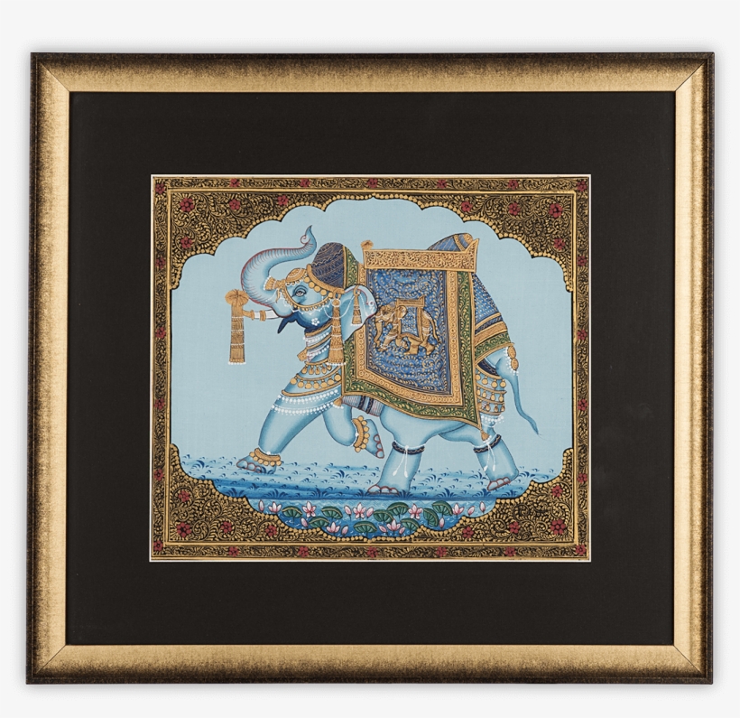 Lapiz Elephant Painting - Painting, transparent png download