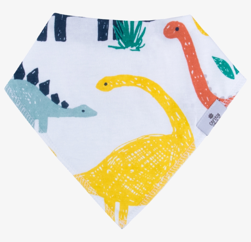Dinosaur Bandana Bib - Bib, transparent png download