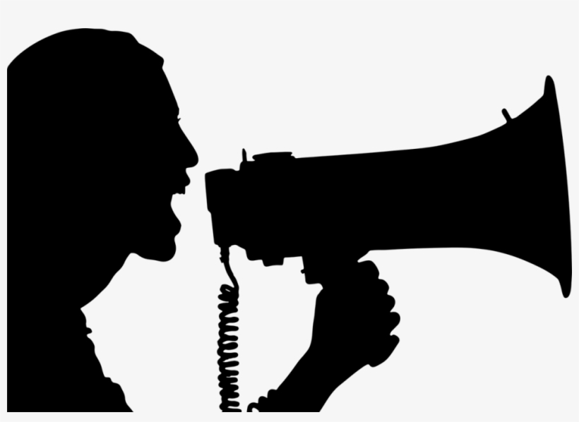 Megaphone Silhouette, transparent png download
