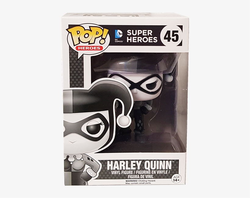 Dc Super Heroes - Pop Heroes Harley Quinn Silver, transparent png download