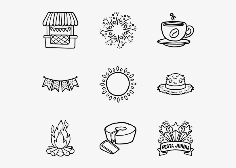 Festa Junina - Cyber Crime Free Icon, transparent png download