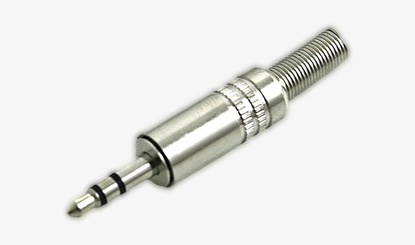 5 Mm Audio Jack Trs Connector Metal - Phone Connector, transparent png download
