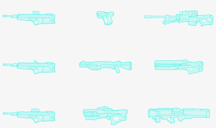 Halo 5 Weapon And Vehicle Icons - Parallel, transparent png download