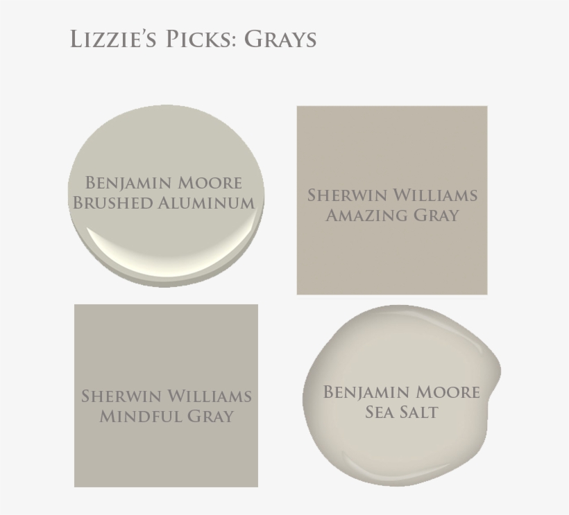 Lizzie's Gray Picks 771×768 Pixels - Skipping Stone Family Benjamin Moore, transparent png download