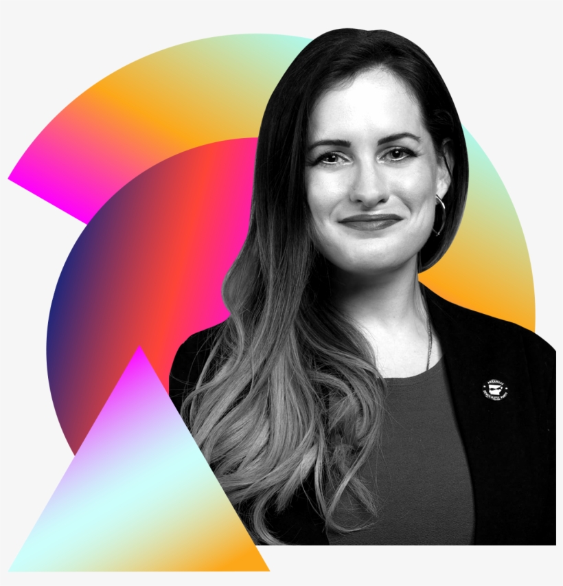 Photo Illustration Of Kati Mcfarland In Black And White - Arkansas, transparent png download