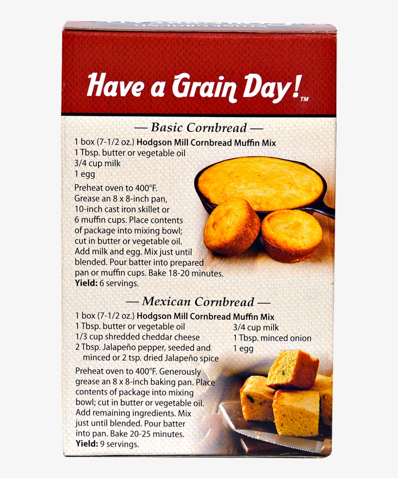 Cornbread & Muffin Mix - Hodgson Mill Muffin Mix With Blueberry, 170g, transparent png download