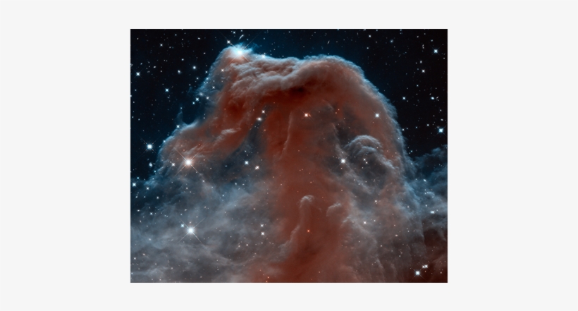 Horsehead Nebula In Infrared - Horsehead Nebula Infrared, transparent png download