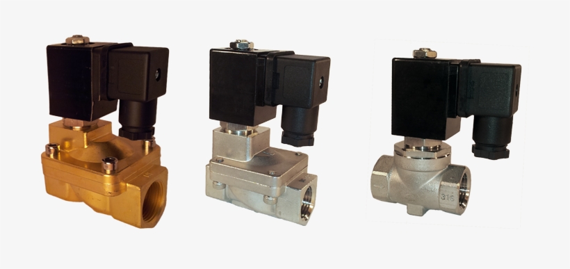 Sample Solenoid Valves For Carwash - Magneetventiel St-ia 3/4'' Messing Fkm 0.5-16bar 12v, transparent png download