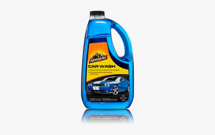 Armor All Car Wash Concentrated Liquid - 64 Oz, transparent png download