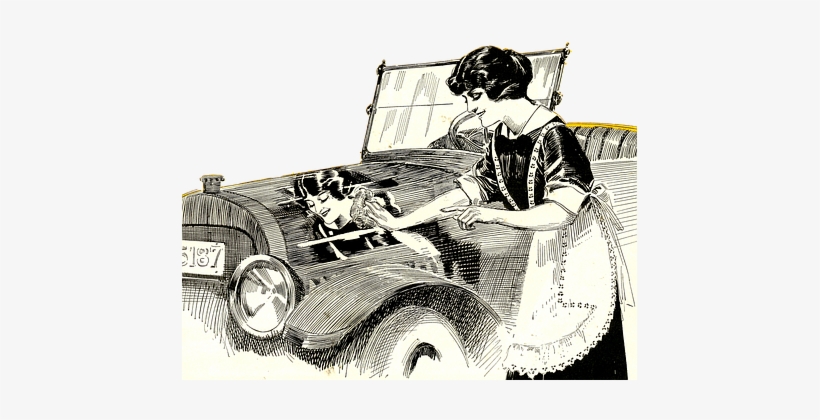 Vintage Car Washing Polish Vintage Cars Ve - Vintage Car, transparent png download