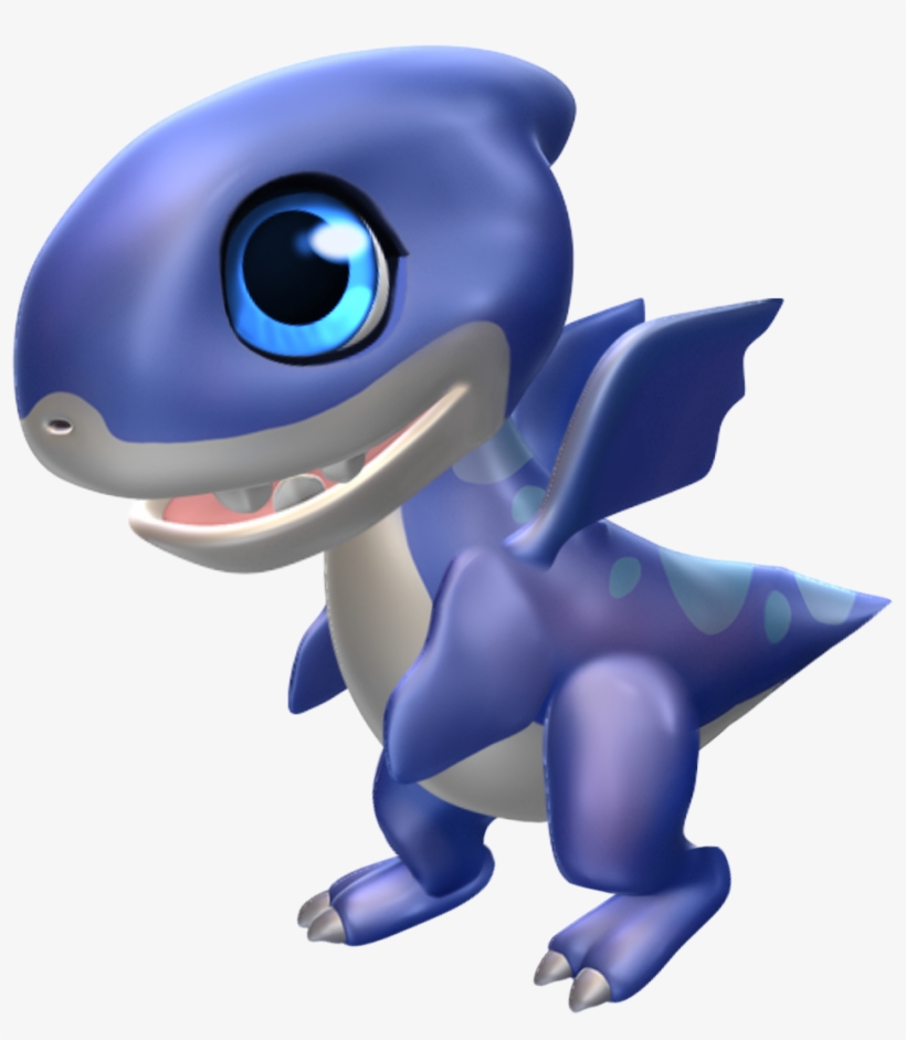 Jaws Dragon Baby - Dragon Mania Jaws Dragon, transparent png download