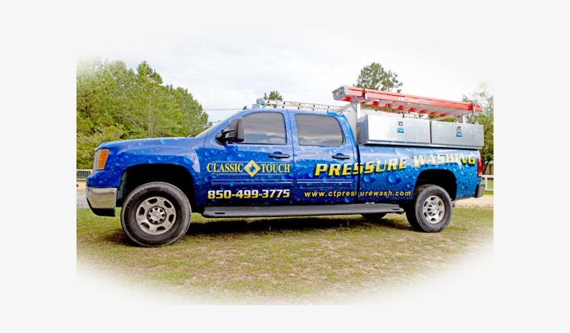 Ctpressurewashingcom - Pickup Truck, transparent png download