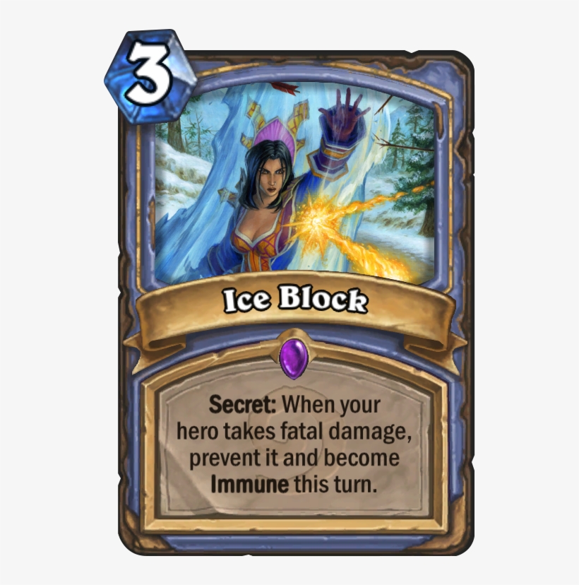 Ice Block, The Hall Of Fame Is Calling - Ice Block Hearthstone, transparent png download