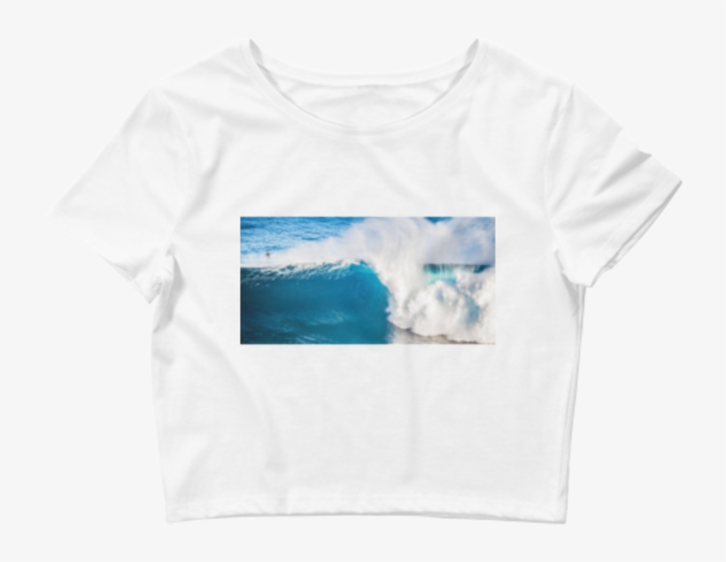 Jaws Crop Top Womens Tee, transparent png download