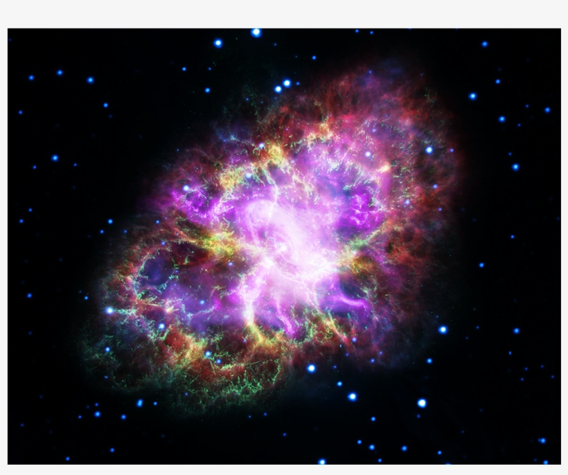 Crab Nebula - Hubble Space Telescope Crab Nebula, transparent png download