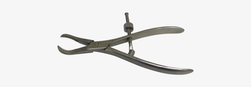 Reduction Forceps, W/ Serrated Jaws 7 1/4" - Forceps, transparent png download