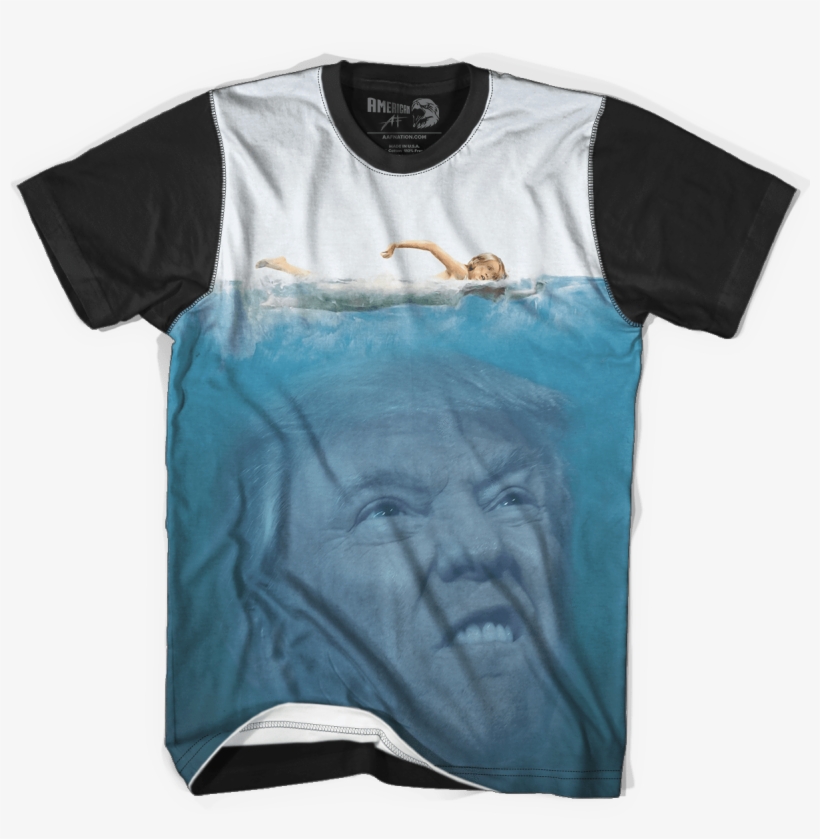 Jaws Trump Shark Jaws Trump Shark - Maga Brothers, transparent png download